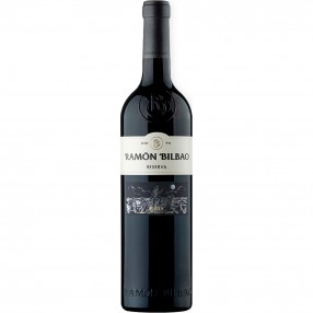 Vino tinto reserva D.O Rioja RAMON BILBAO botella 75 cl